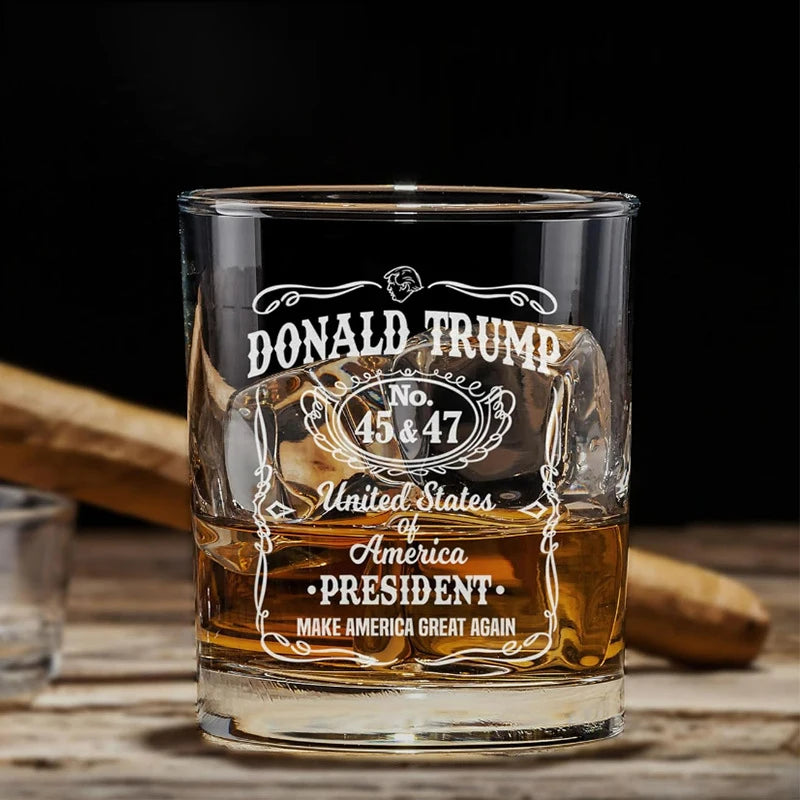 Seal Of The President Of The United States Whiskey Glass